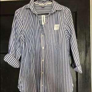 Striped long sleeve shirt